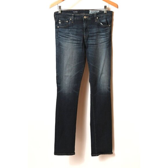 AG Adriano Goldschmied The Harper Essential Straight Leg Jeans Size 28R - Picture 1 of 16
